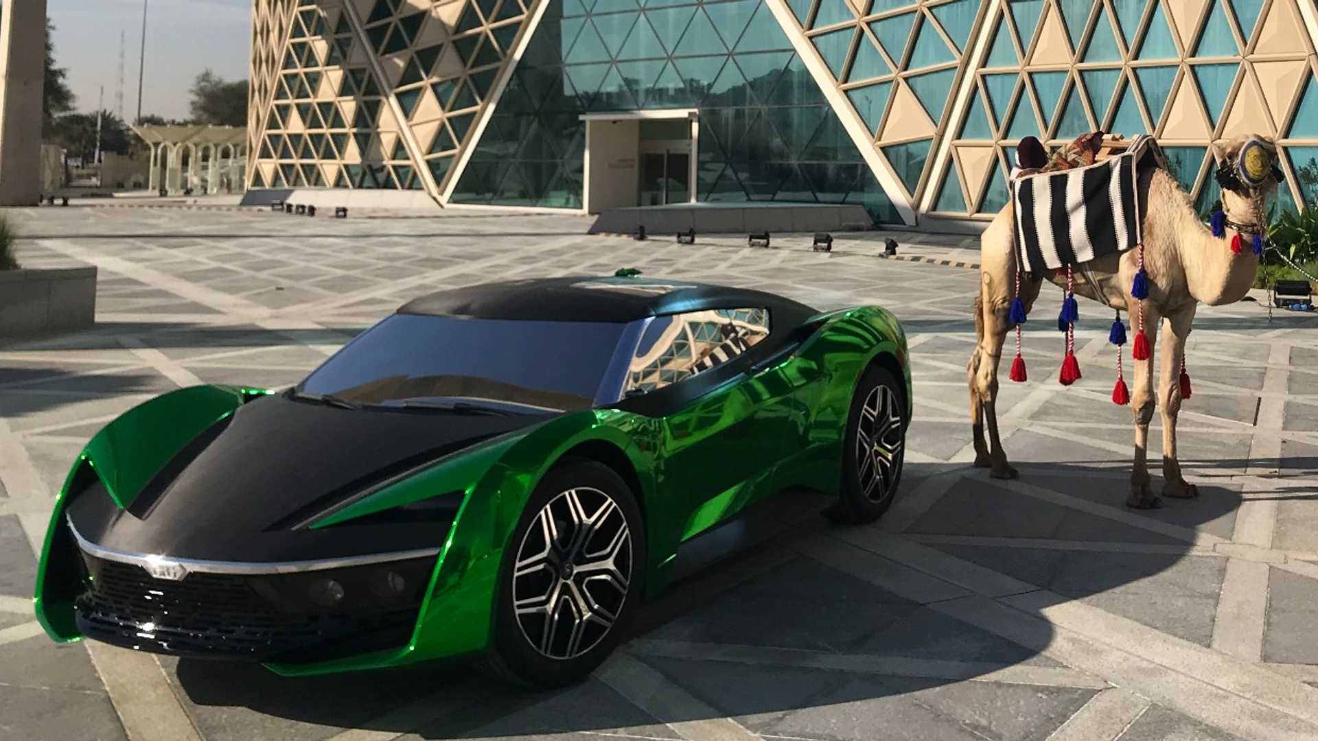 Car 2030 The OneOff, All Electric, Futuristic Car from Saudi Arabia