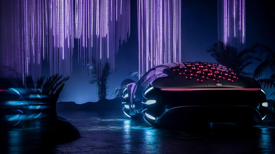 The New Mercedes Benz Vision Avtr Is A Car Straight From Movie Avatar